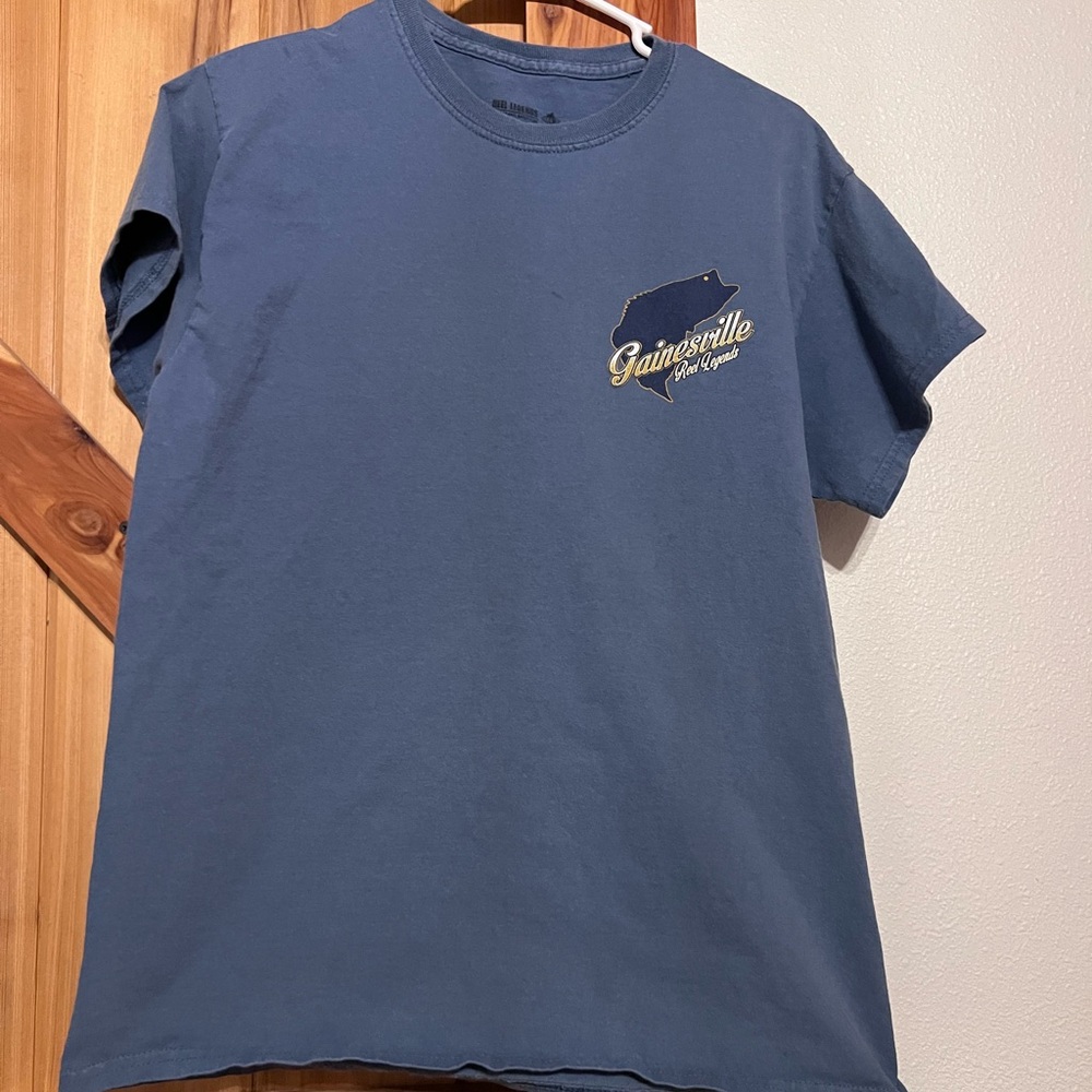 Reel Legends Blue Short Sleeve Tee